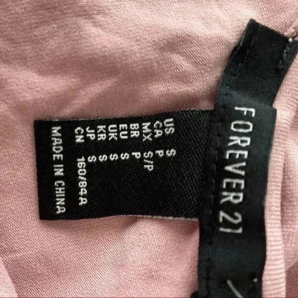 🆕Forever21 Mauve/Blush Sleeveless V-Neck Dress S🆕 - Picture 6 of 8